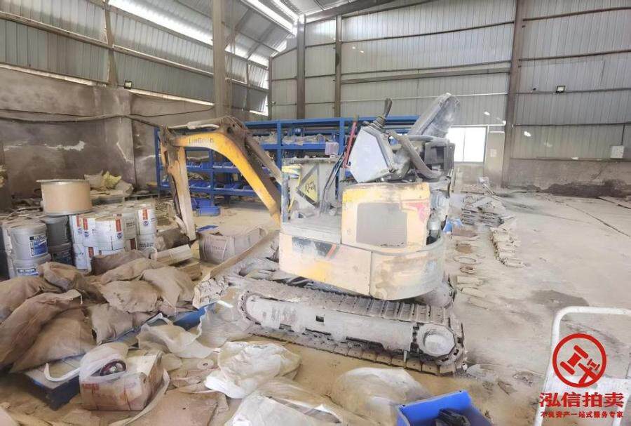 4月13日镇江某公司名下一台型号9017F挖掘机网络拍卖公告