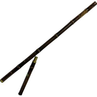 萧乐器初学入门紫竹两节箫专业正反手八孔GF调洞箫乐器