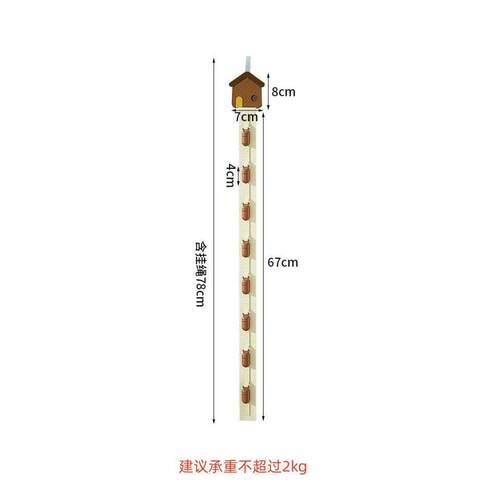 帽子收纳神器家用门后玄关挂钩置物不变形省空间墙上壁挂鸭舌帽夹
