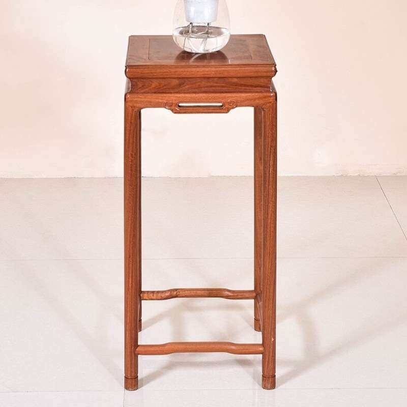 匠人塘红木家具缅甸花梨学名大果紫檀花架花几实木新中式盆