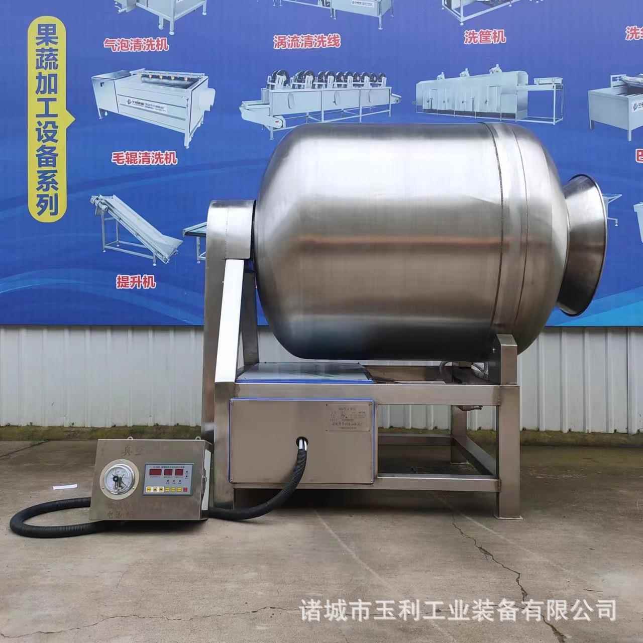 商用全自动鸡肉鸭肉真空入味机鸡翅鸡腿猪排鸭脖滚揉机腌肉设备