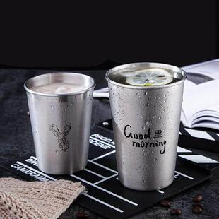Stainless Tumbler Steel Lid Cup Straw with Wall Double