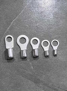 RN391B紫铜圆形冷压接线接端头OT铜鼻裸子端头电线连线耳器冷压端