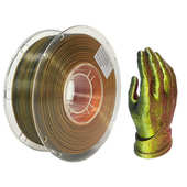 3d打印耗材 丝绸PLA 1.75mm 品锐PINRUI 双色三色耗材 3D打印线材