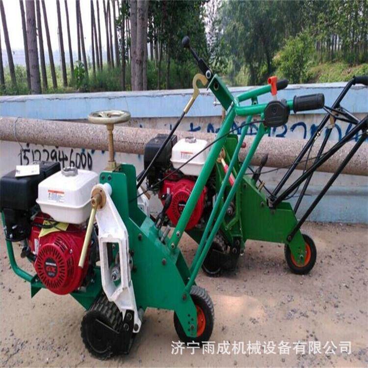 小型人造草坪移植机 汽油手扶式起草皮机 草皮切块移植铲草机