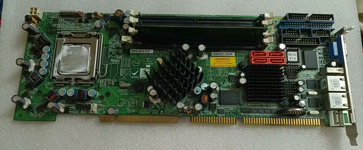 威强WSB-9454-R10 REV:1.0 双网口工控机主