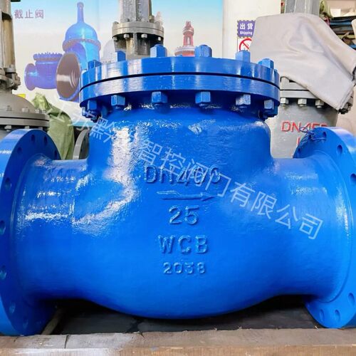 H44H-25CDN100止回阀WCB铸钢阀体PN25压力广泛用于蒸汽、给排水