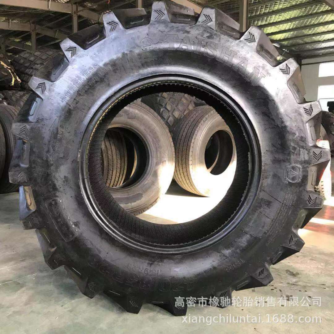 泰山 迪尔拖拉机轮胎420/85R28/30 农用轮胎420/90R30 16.9R30
