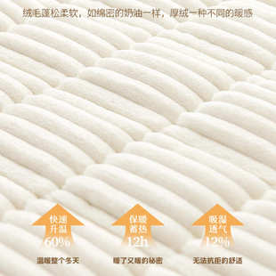 奶油风窗台垫秋冬季 毛绒飘窗垫新款 加厚阳台卧室榻榻米坐垫通用厂