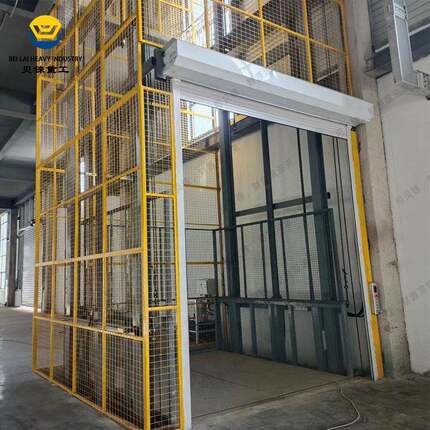 厂家超大型货梯10吨二层厂房升降货梯5T电动液压导轨式升降平台
