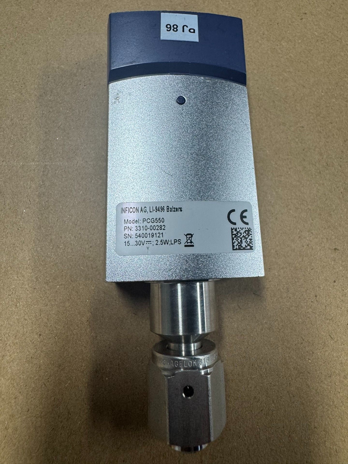 英福康 PCG550 真空计，3310-00282功能包好