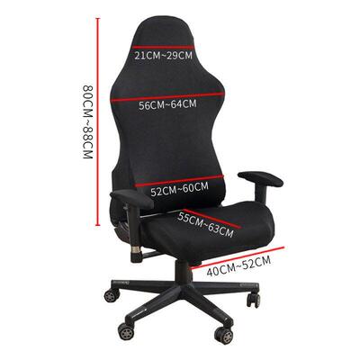 Milk Silk Plain Esports Chair Cover Computer Game Internet C