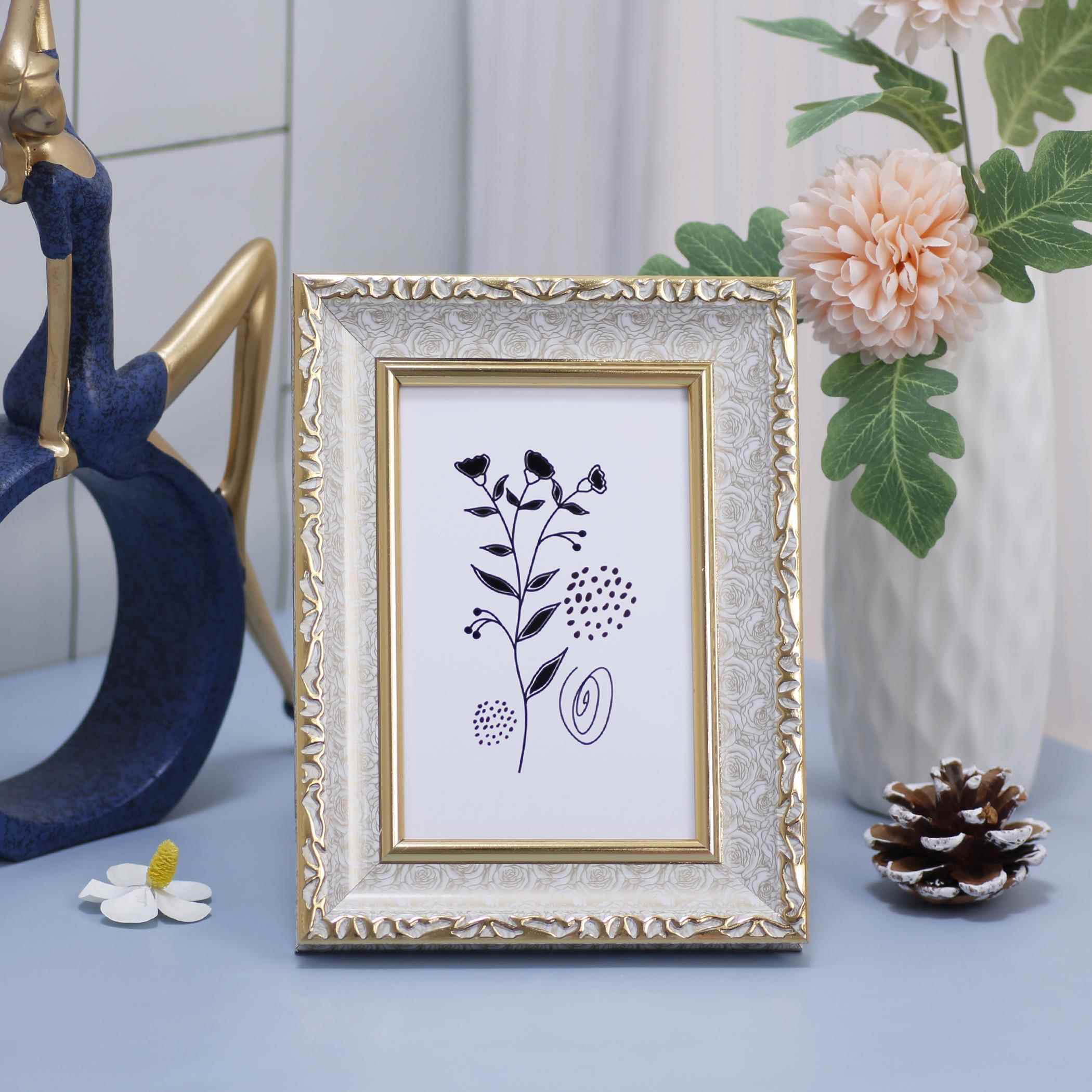 【量大优惠】相框摆台画框挂墙6781012寸a45洗照片长方形摆件卧室