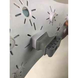 儿童学习椅配件靠背连接器熊猫椅爱果乐椅背橡胶连接件卡扣