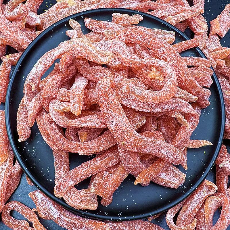 微咸盐津支卜条甘草胡萝卜条果干蜜饯办公休闲零食苏州特产萝卜干