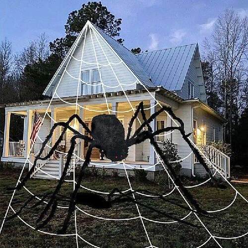 Halloween Spider Decorations Realistic Spider Decorations