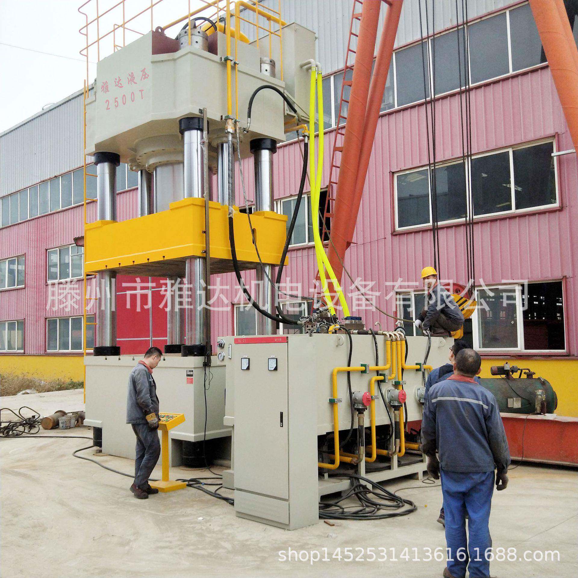 400T三梁四柱液压机玻璃钢复合材料塑料模壳成型液压机薄板拉伸机