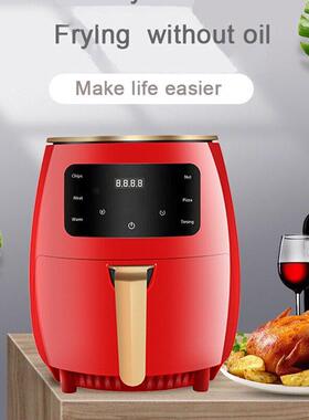 6L large electric air fryer Touch Screen English Air fryer
