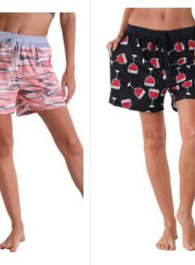 Home yoga women's sports shorts beach surfing fitness