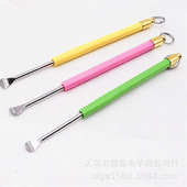 地摊货 耳勺100只装 厂家直供 鑫美达铁线吊坠白色桶装 一元