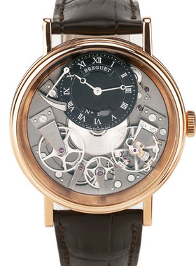 [9.8新]宝玑公价211300传世18K玫瑰金手动机械男表7057BR