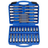 六角组六角12旋2六压 套花套筒套头角加长花 内套筒1头批批具套装