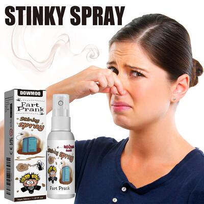 Dowmoo Stinky Spray Prank Toy - Liquid Spray for Long-lastin