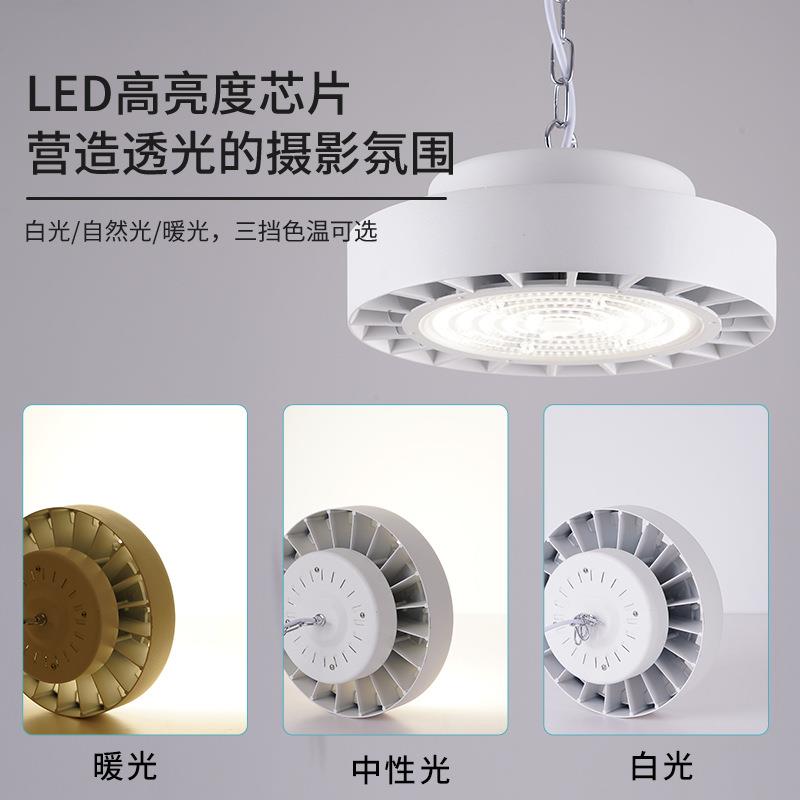 ufo轮毂工矿灯100w150w200w厂房车间高顶棚工业照明ledled超亮
