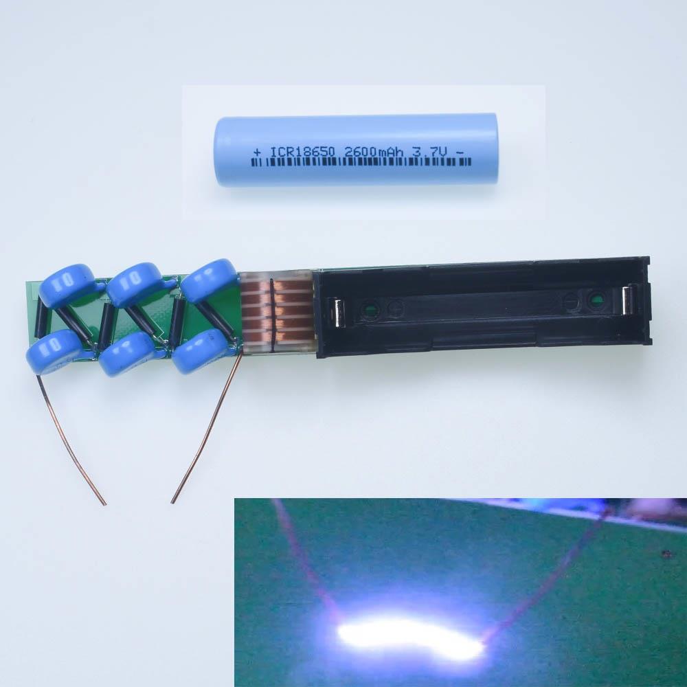 电池一体大功率高压模块升压线圈强力放电模组附电路图203-76