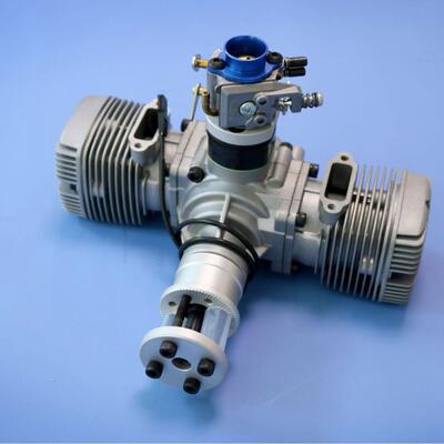 ngh航模发动机GTT70两冲程70cc汽油双缸发动机