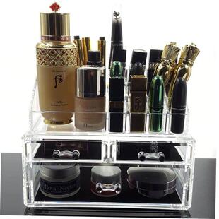 transparent box clear make organizer acrylic cosmetic