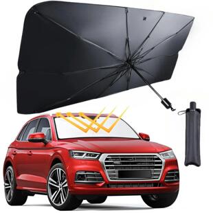 140cm Foldable Car Windshield Sun Shade Umbrella UV Cover