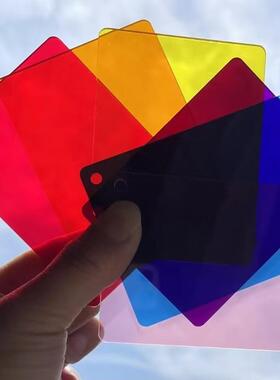 厂家供应黄色红色黑色绿色紫色茶色PC板黑色磨砂PC板pc耐力板