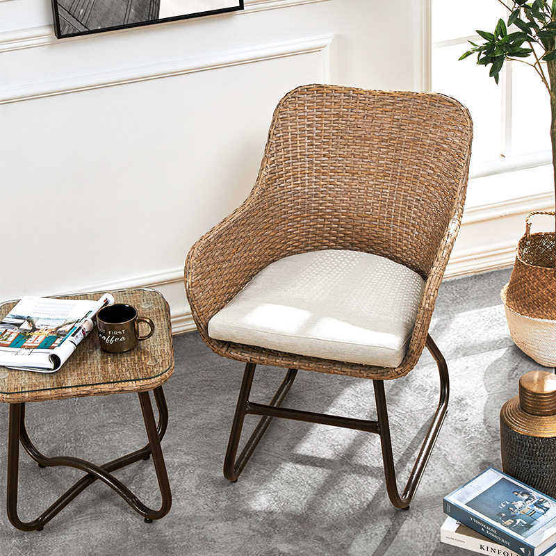 阳台小桌椅藤椅三件套户外休闲组合创意室外花园露台室内桌椅套装,商业/办公家具,商用藤编家具,淘宝优惠券,粉丝福利购,淘宝优惠卷