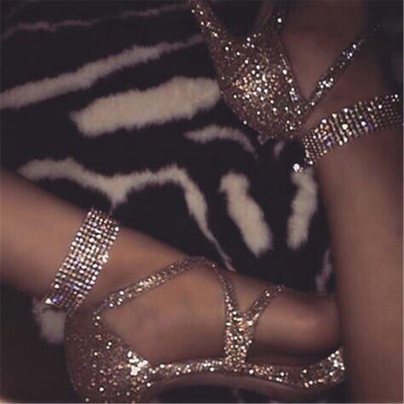 flashing beach red women for full diamonds anklet jewelry