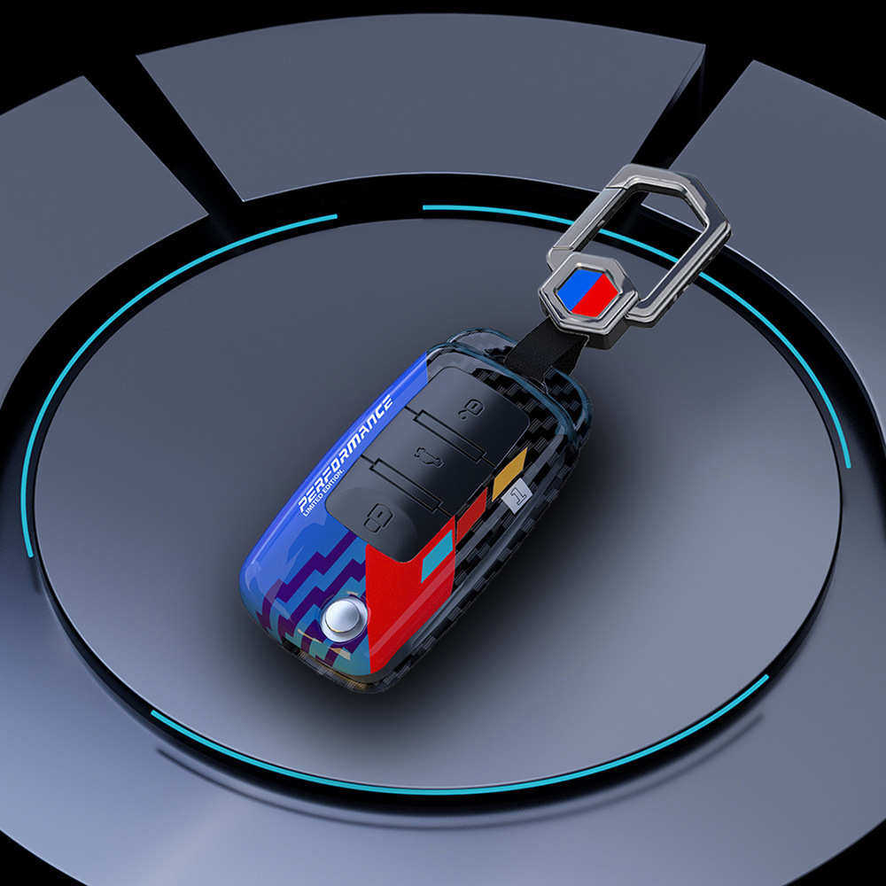 适用大众探岳钥匙套高尔夫6/7途岳宝来POLO凌度速腾潮牌保护包扣