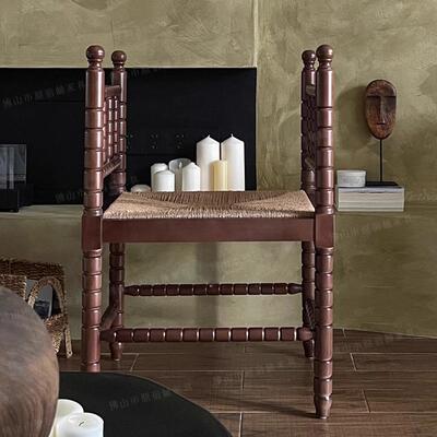 0625 南洋复古风扶手椅