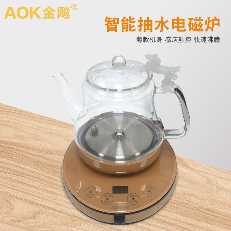智能一体保温加热电热水壶 触摸式自动上水电茶壶加热烧水壶