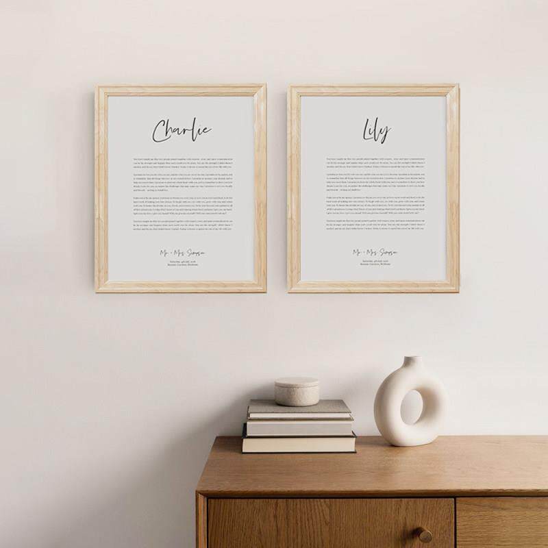 实木相框挂墙定做画框简约A4 6寸 8寸 10寸 24 七寸组合摆台北欧