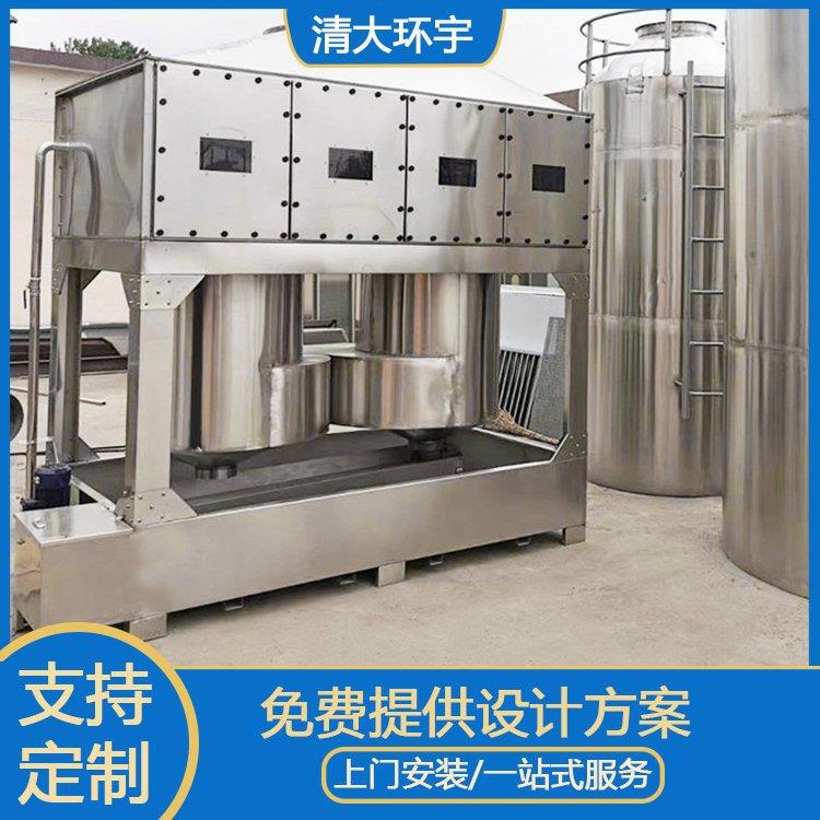 福建漳州气旋混动喷淋塔不锈钢方形旋流塔除尘洗涤塔漆雾废气处理