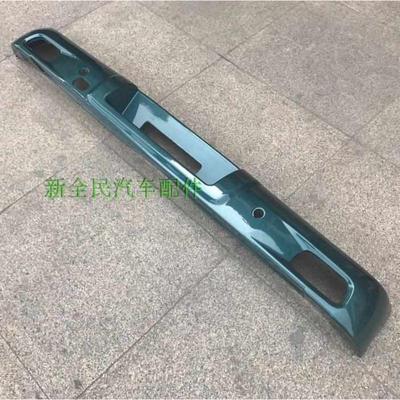 适用于福田萨普V坤程皮卡后保险杠塑料后杠胶壳带漆后雾灯加厚
