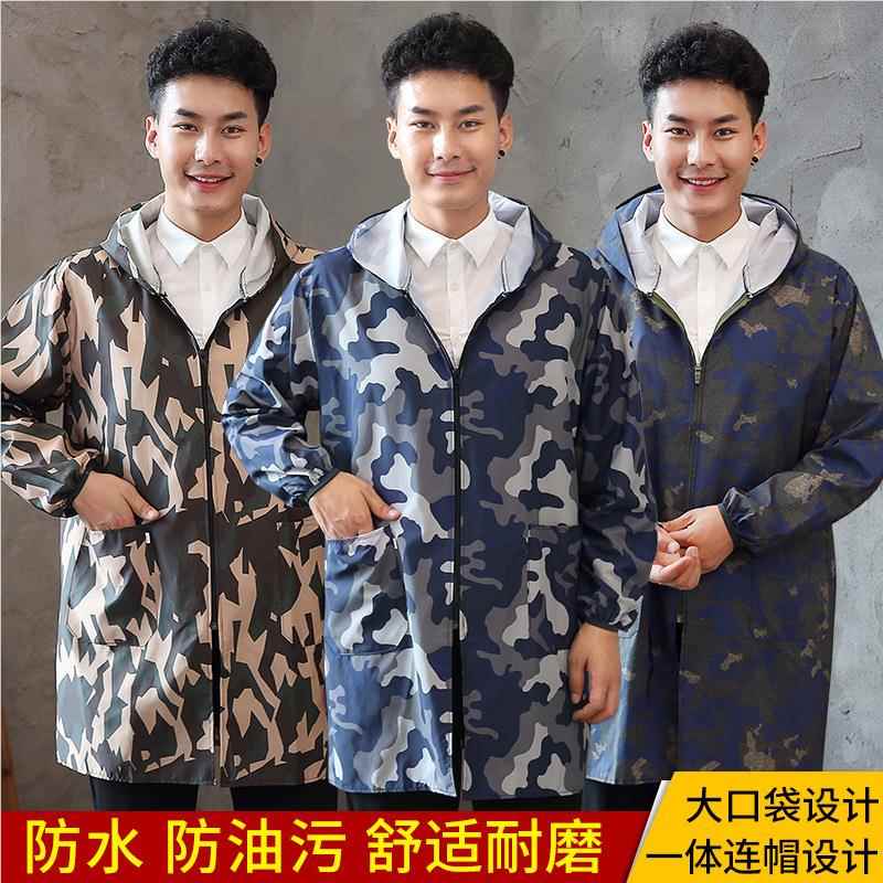 外大工作服长褂款男搬运服耐保ATS磨防尘套防水劳服夏季搬货罩衣