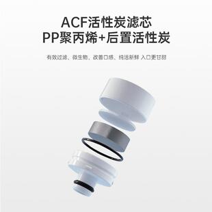 麦小芒台净饮机 家用直饮净性水器滤 芯活滤芯炭覆合反渗透滤式芯