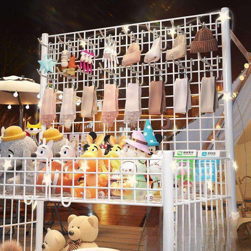 移动折叠摆摊小推车一秒收摊夜市地摊摊位花车促销展示架