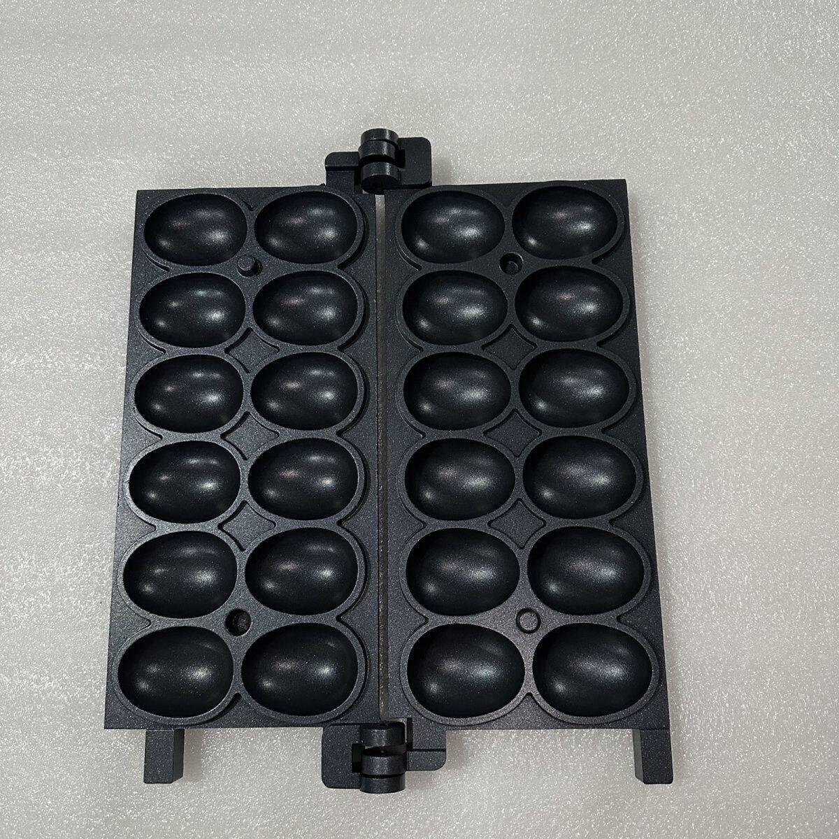 鸡蛋网红爆浆串串笑脸模具模板仔机商用小吃烤板微笑机器摆摊鱼丸