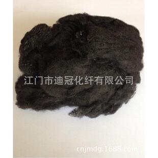 供大量优质2.5d黑色短纤维质量稳定常年现货供应4500元 吨
