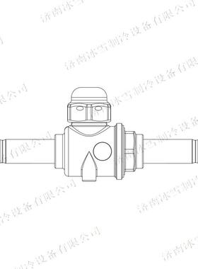 Castel卡士妥球阀6570EL/2,带ODS铜接头