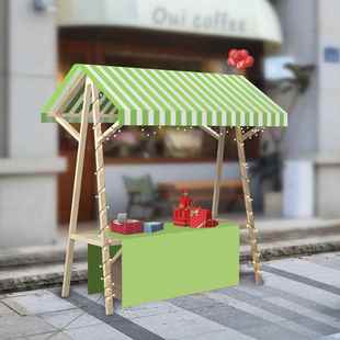 移折架子户外叠476摆摊展示架集市销摊位实木动网红夜市花车促万