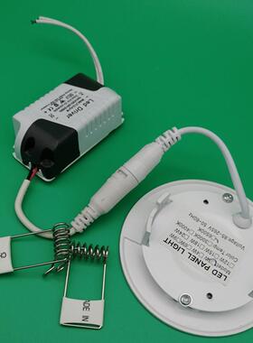筒灯嵌入式室内家用射灯LED天花灯商用吸顶灯暖白暗装圆形超薄
