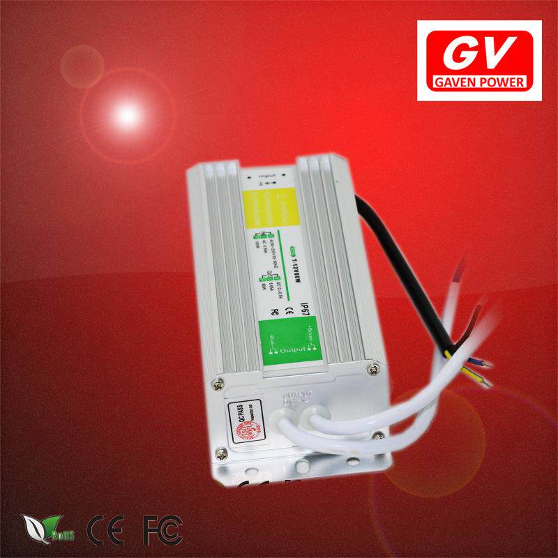 12v5a 60w防水开关电源 安防监控电源led灯带12v5a60w防水电源